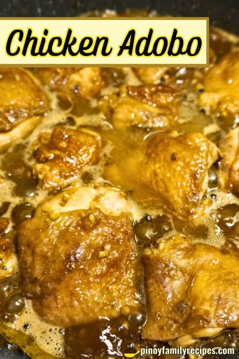 Filipino Chicken Adobo Recipe