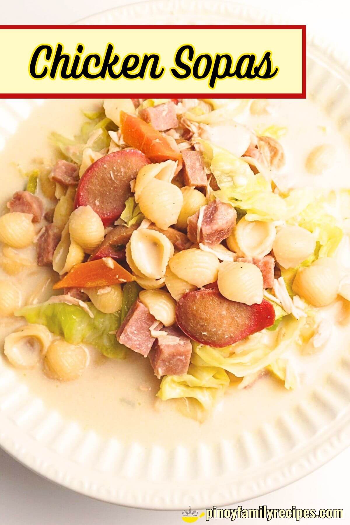 Chicken Sopas Recipe