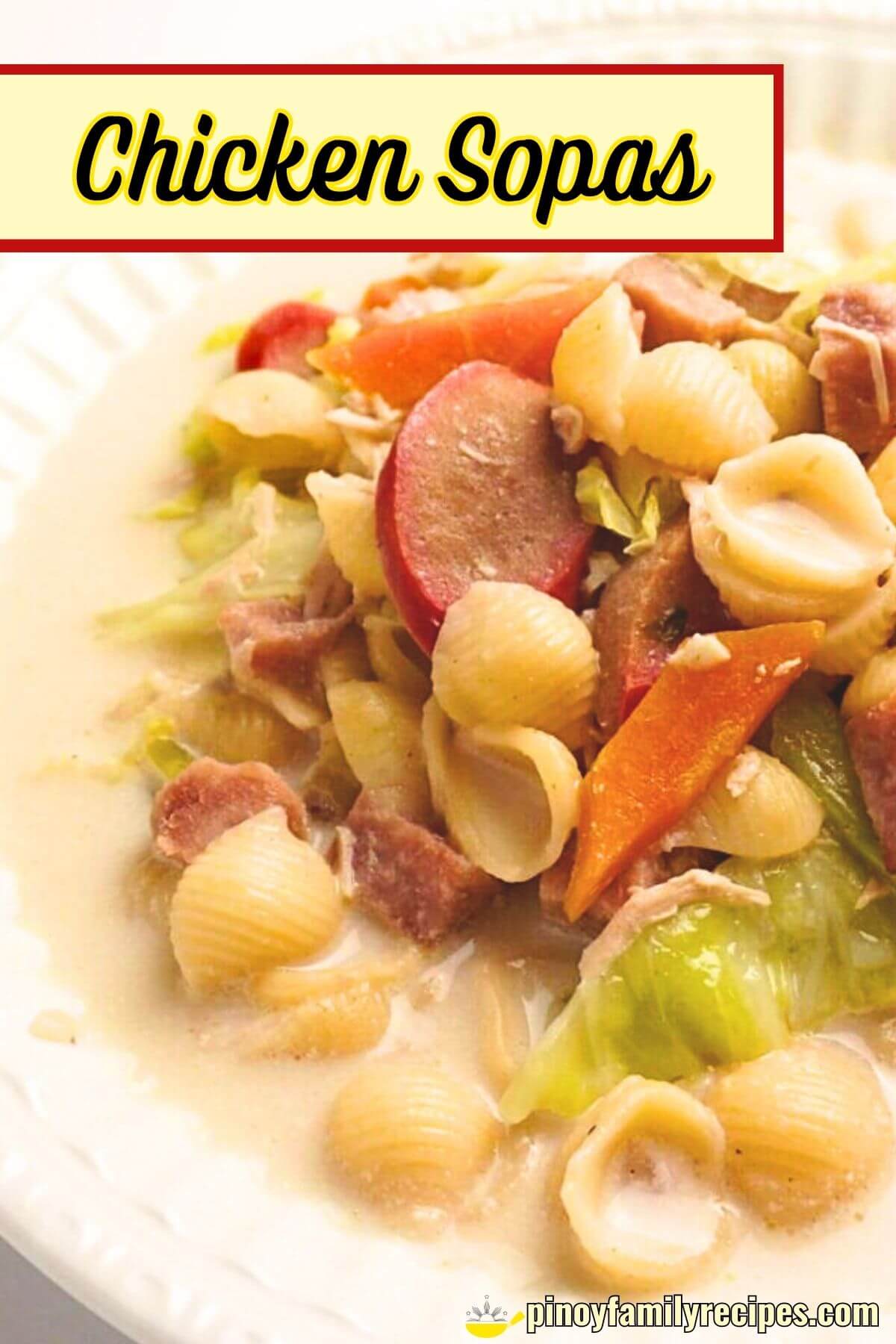 Chicken Sopas Recipe
