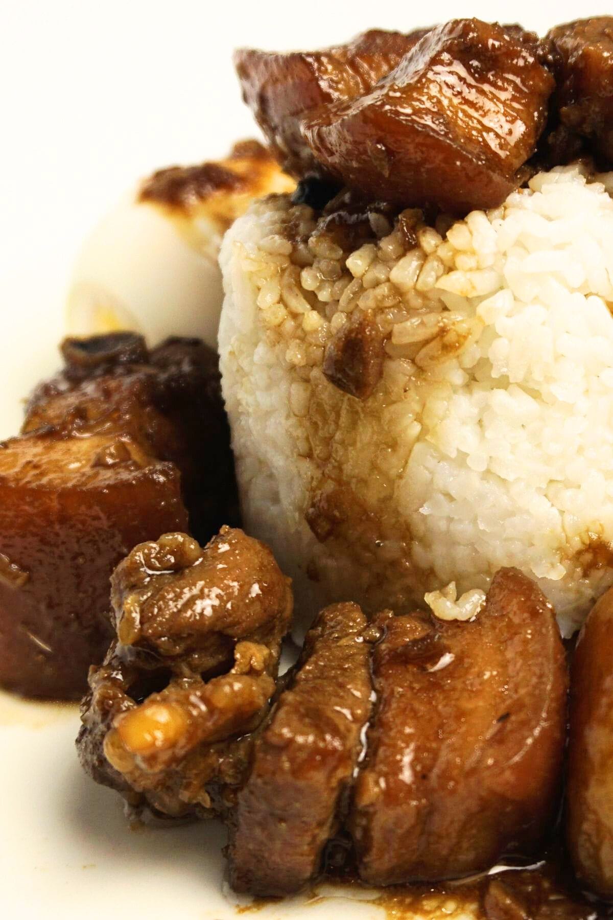 Closeup Adobo