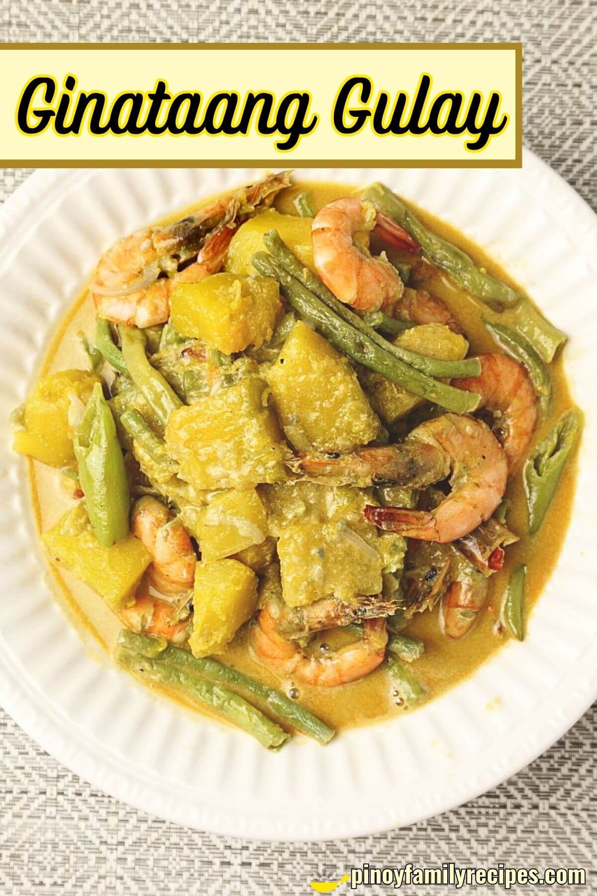 Ginataang Gulay Recipe (With Shrimp)