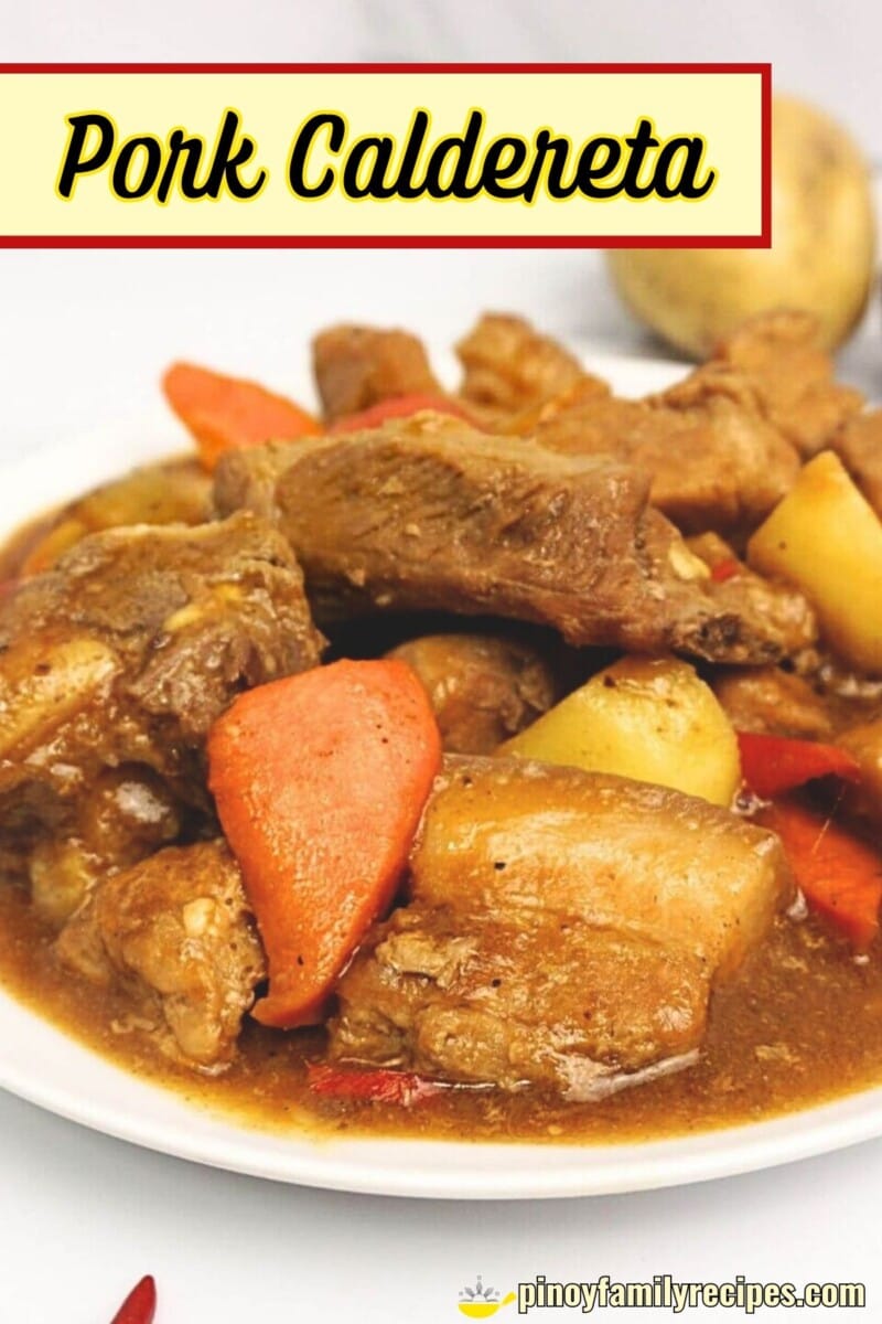 Pork Caldereta