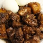 Pork adobo.