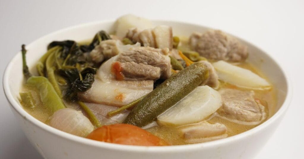 Pork sinigang.