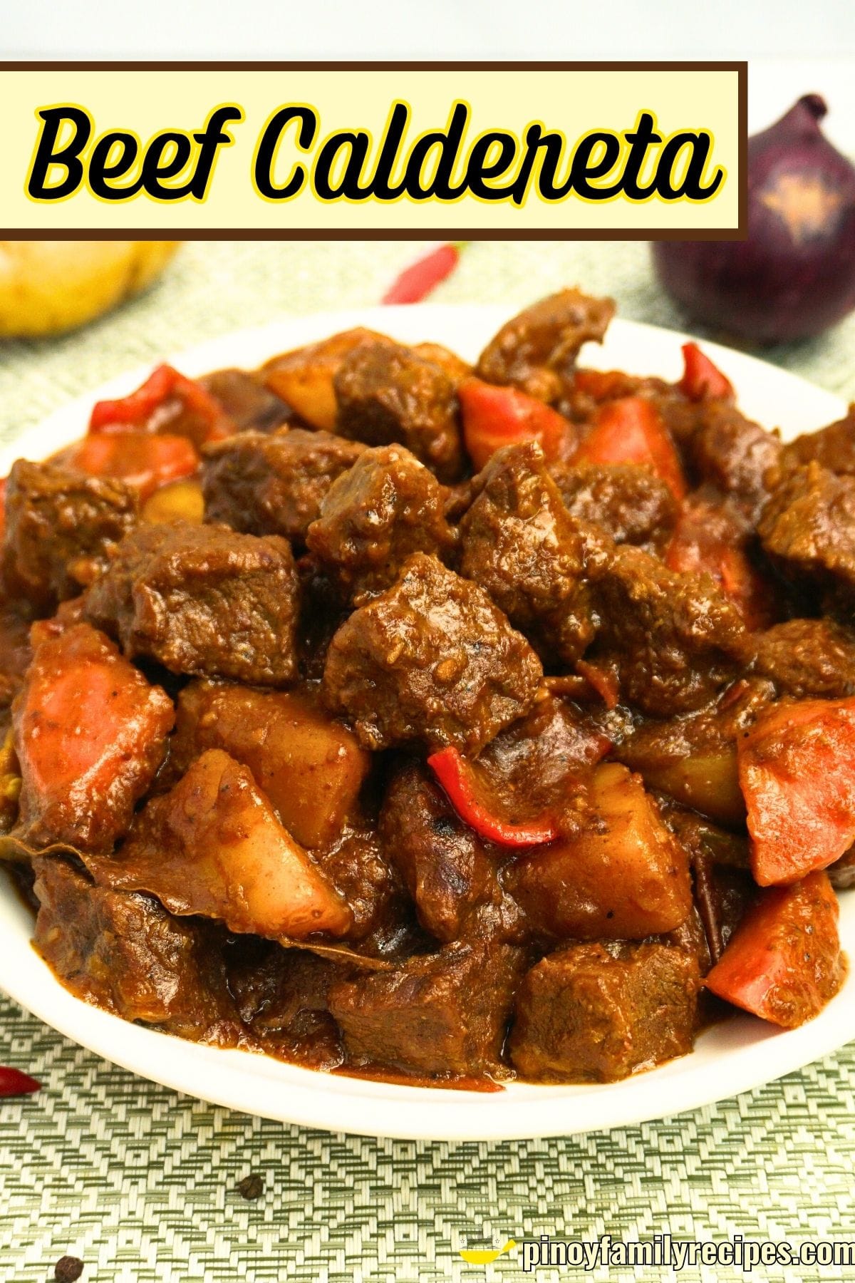 Beef Caldereta Recipe