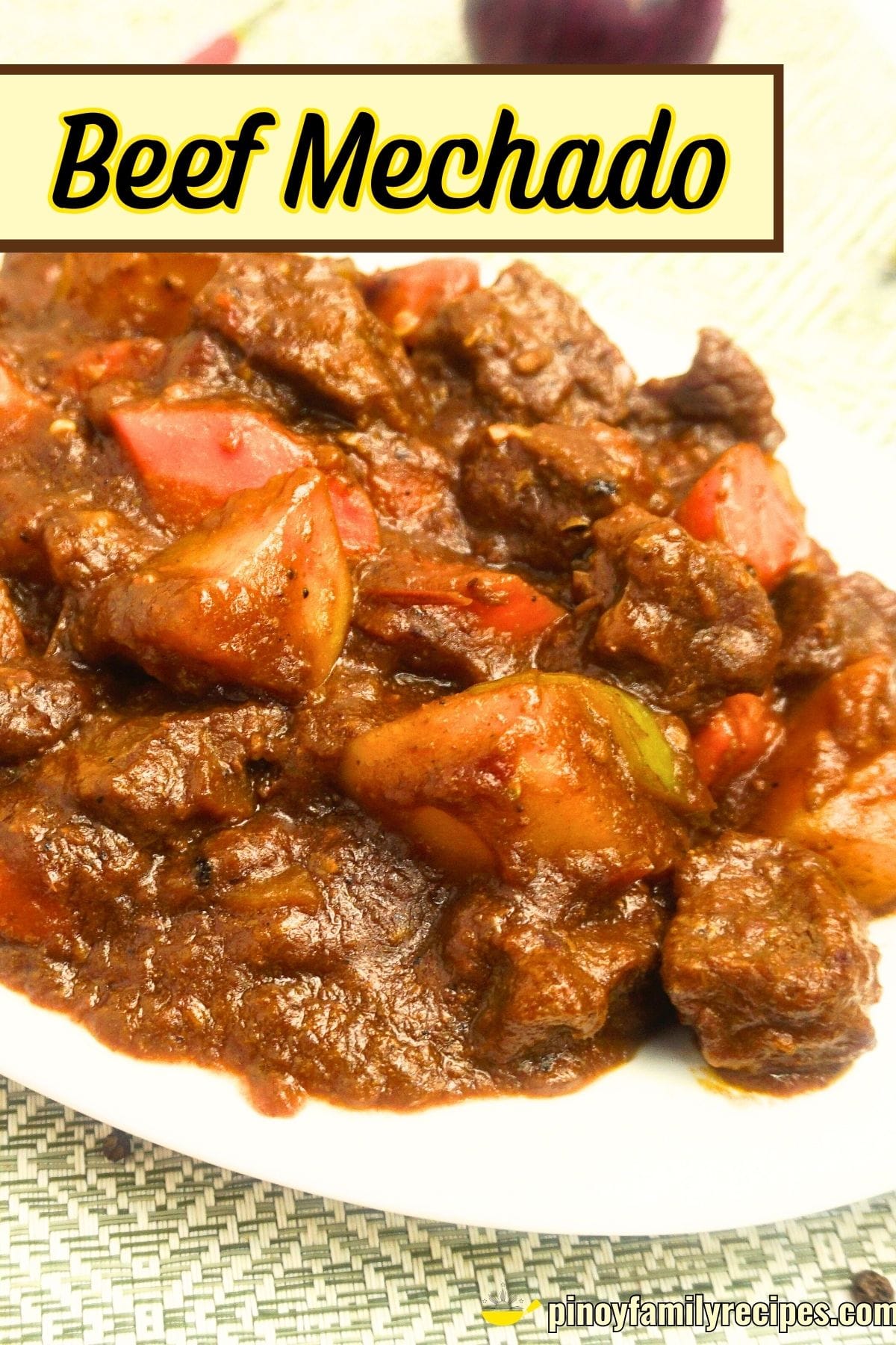 Beef Mechado