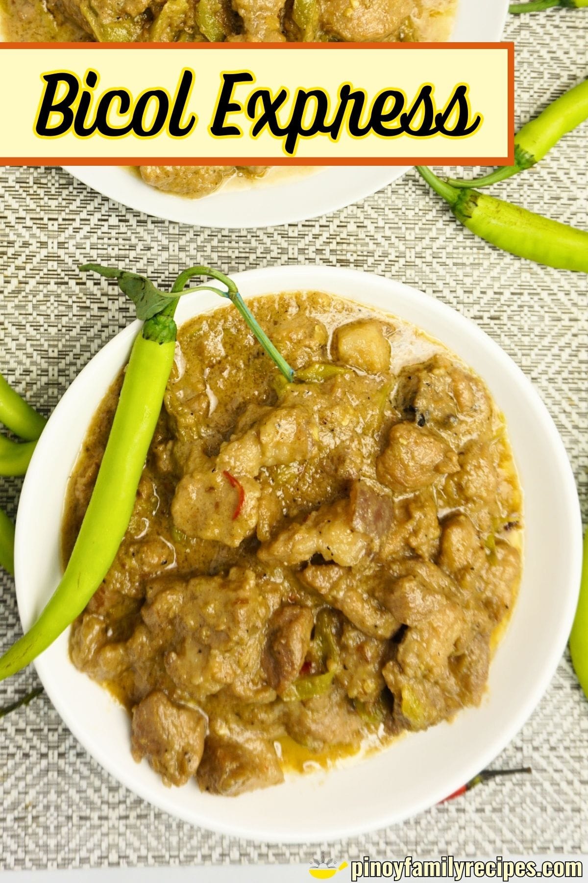 Creamy and Spicy Bicol Express Recipe