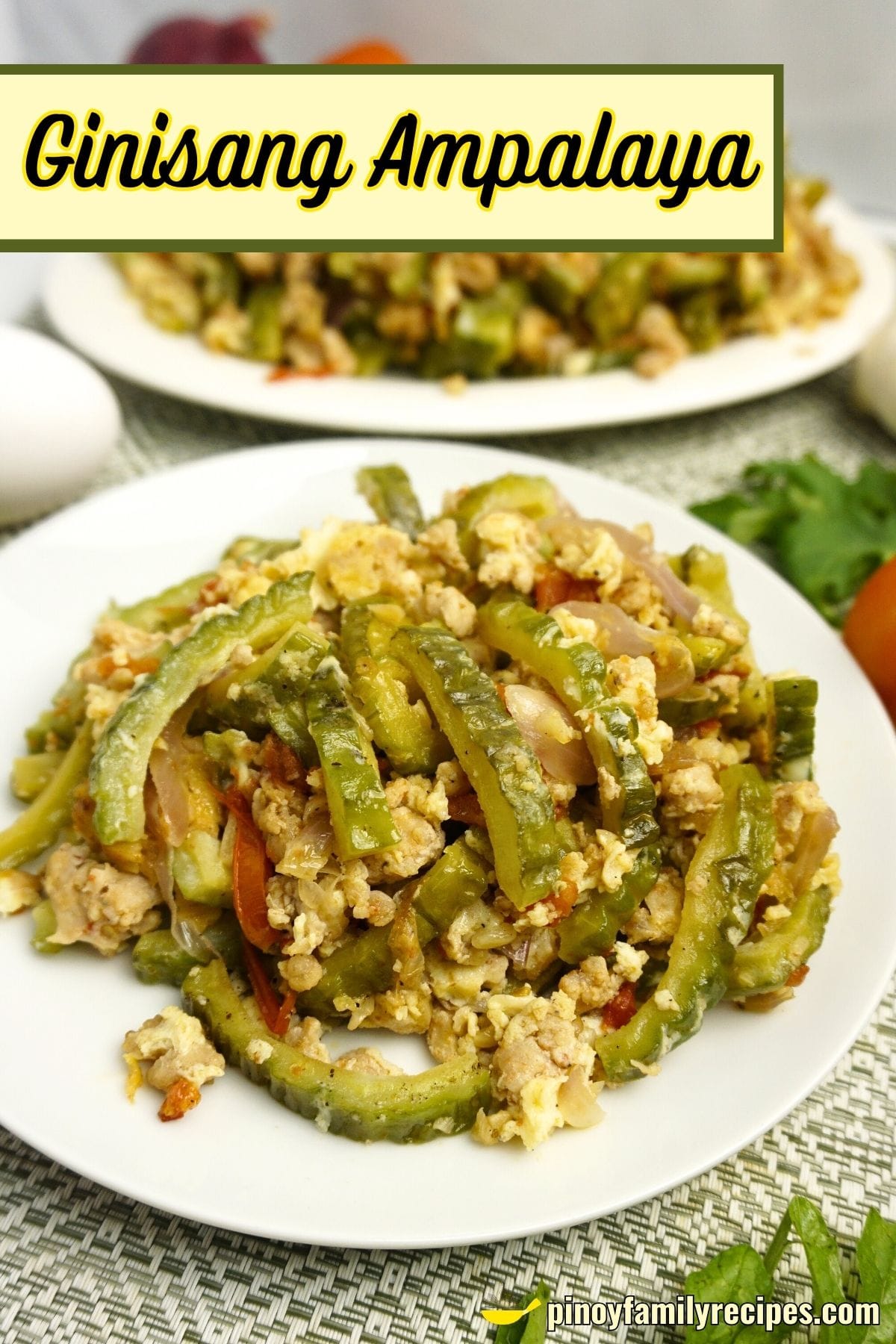 Ginisang Ampalaya