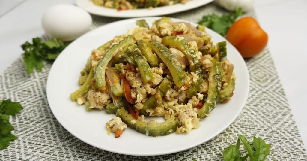 Ginisang Ampalaya.