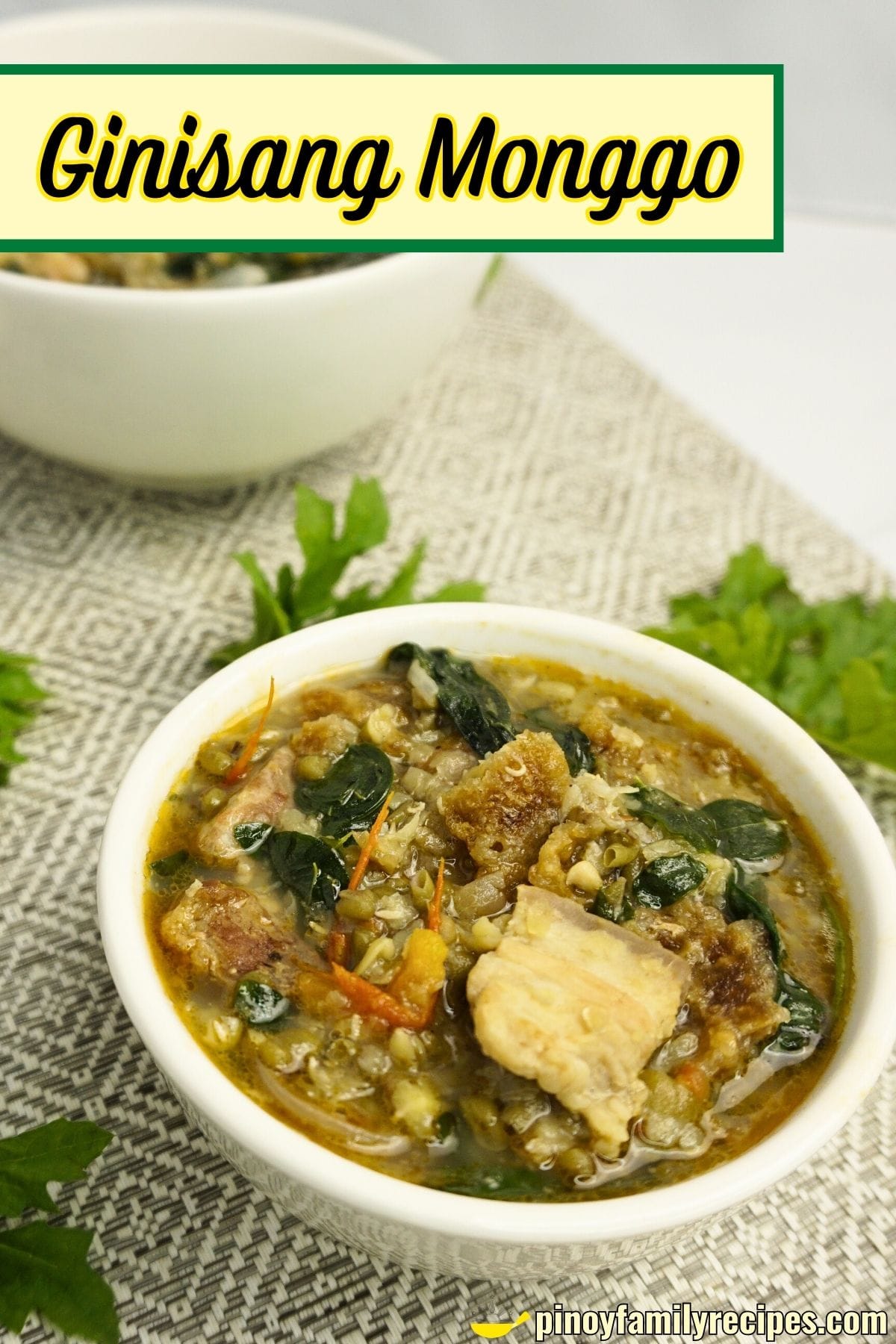 Ginisang Monggo Recipe with Pork