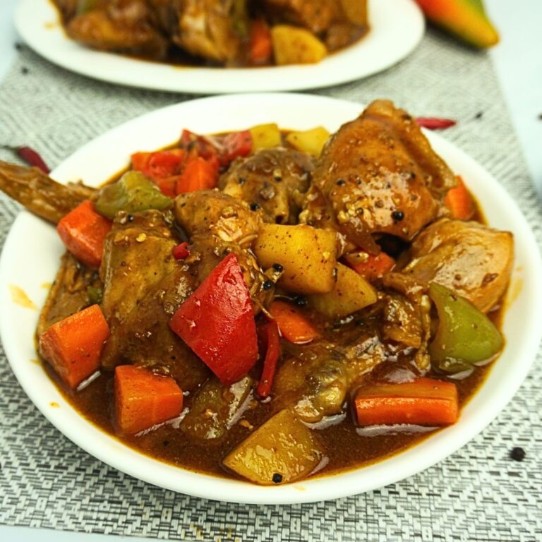 Chicken Caldereta Recipe - Pinoy Family Recipes