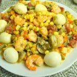 Creamy sipo egg in a plate.