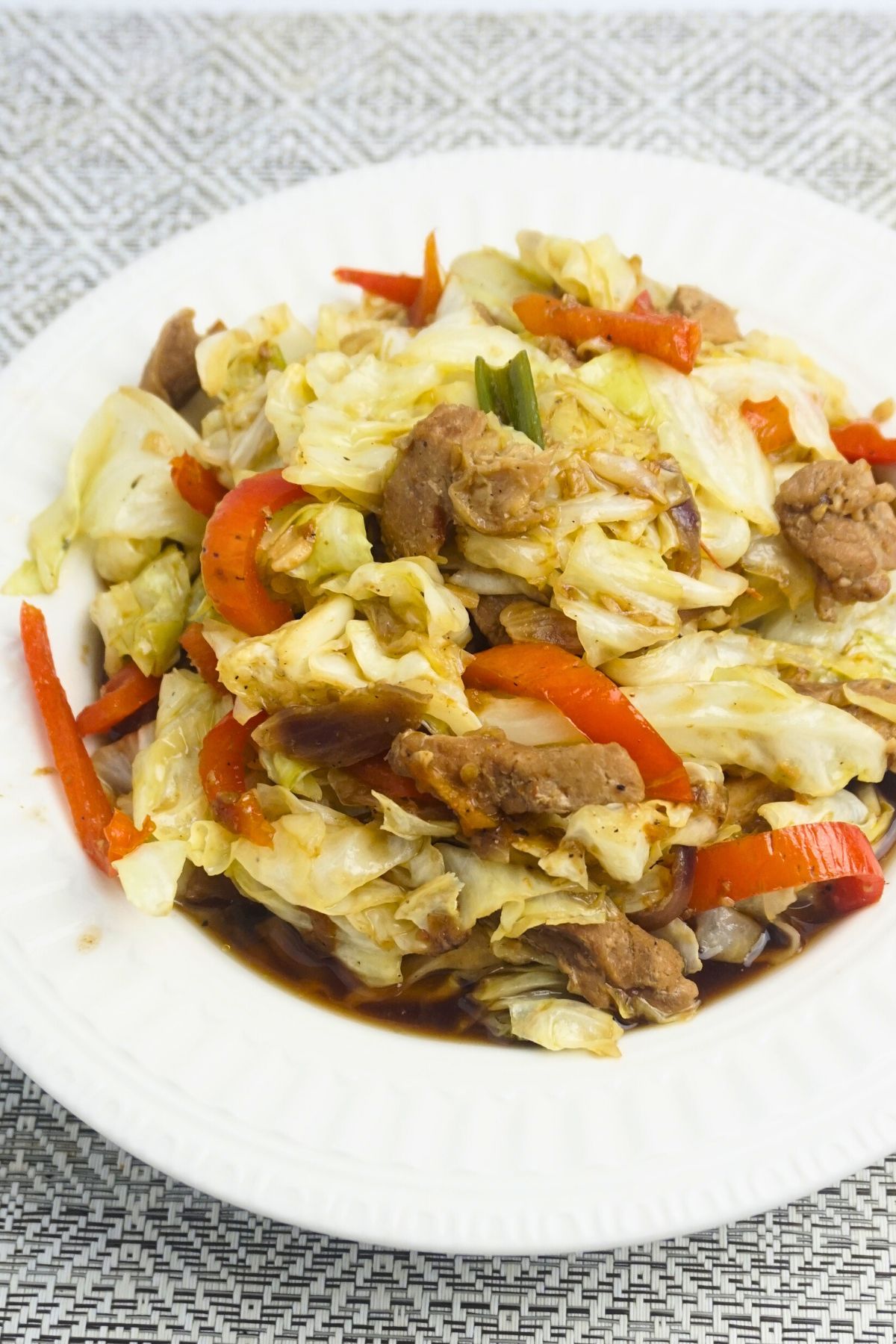 Ginisang Repolyo (Healthy Sauteed Cabbage) - Pinoy Family Recipes