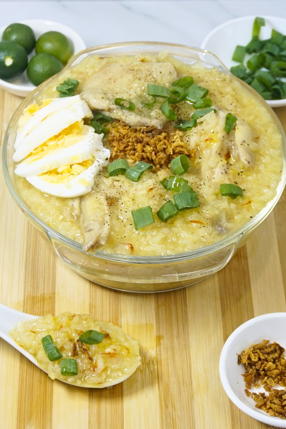 Arroz Caldo Recipe (Chicken Arroz Caldo) - Pinoy Family Recipes