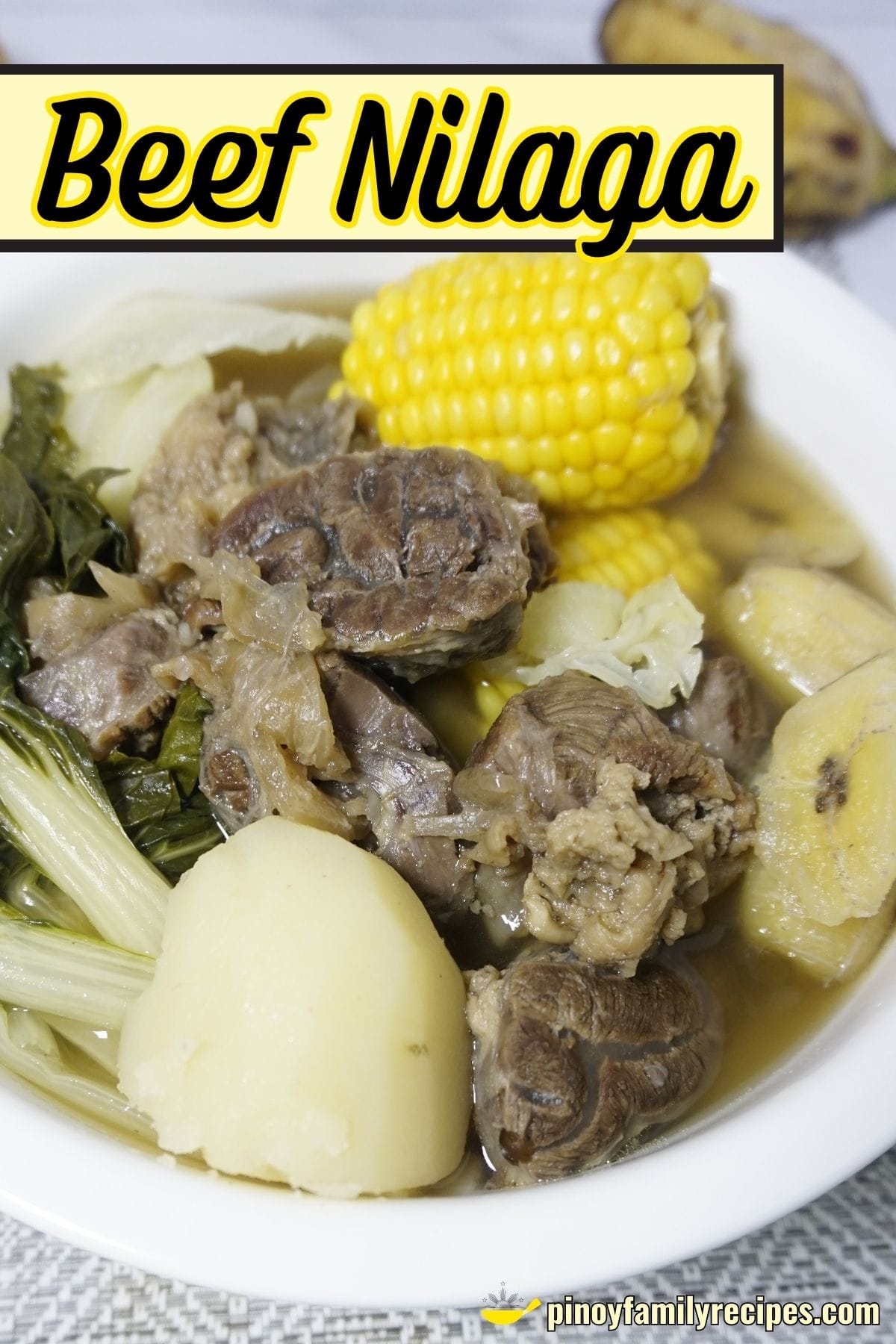 Nilagang Baka (Beef Soup Recipe)