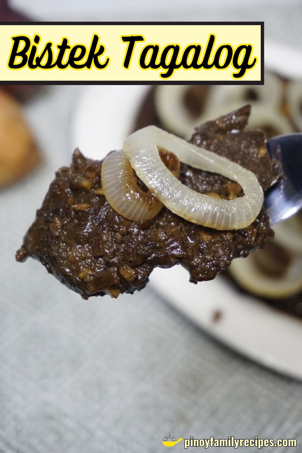 Filipino Beef Steak Recipe (Bistek Tagalog)