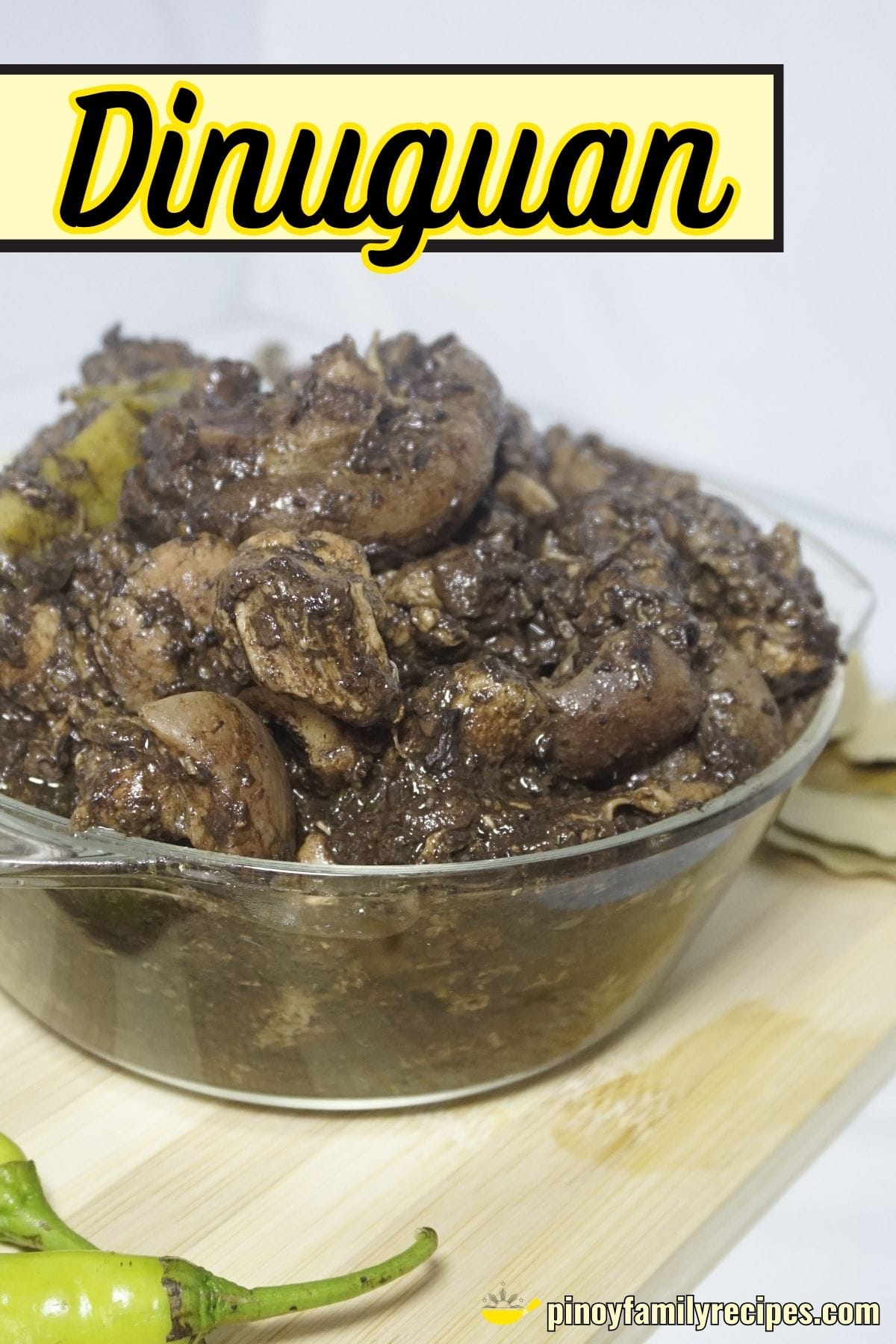 Dinuguan Recipe ( Kapampangan Pork Dinuguan Recipe)