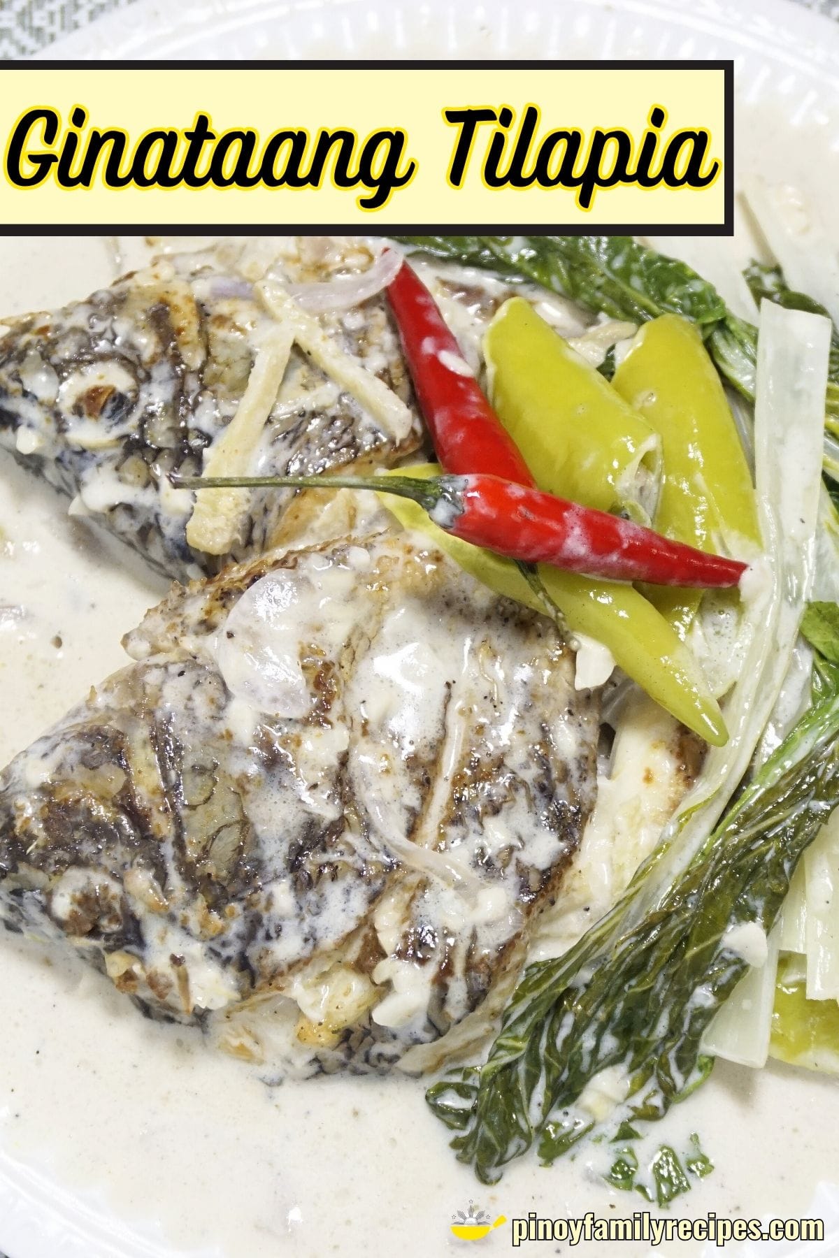 Ginataang Tilapia Recipe