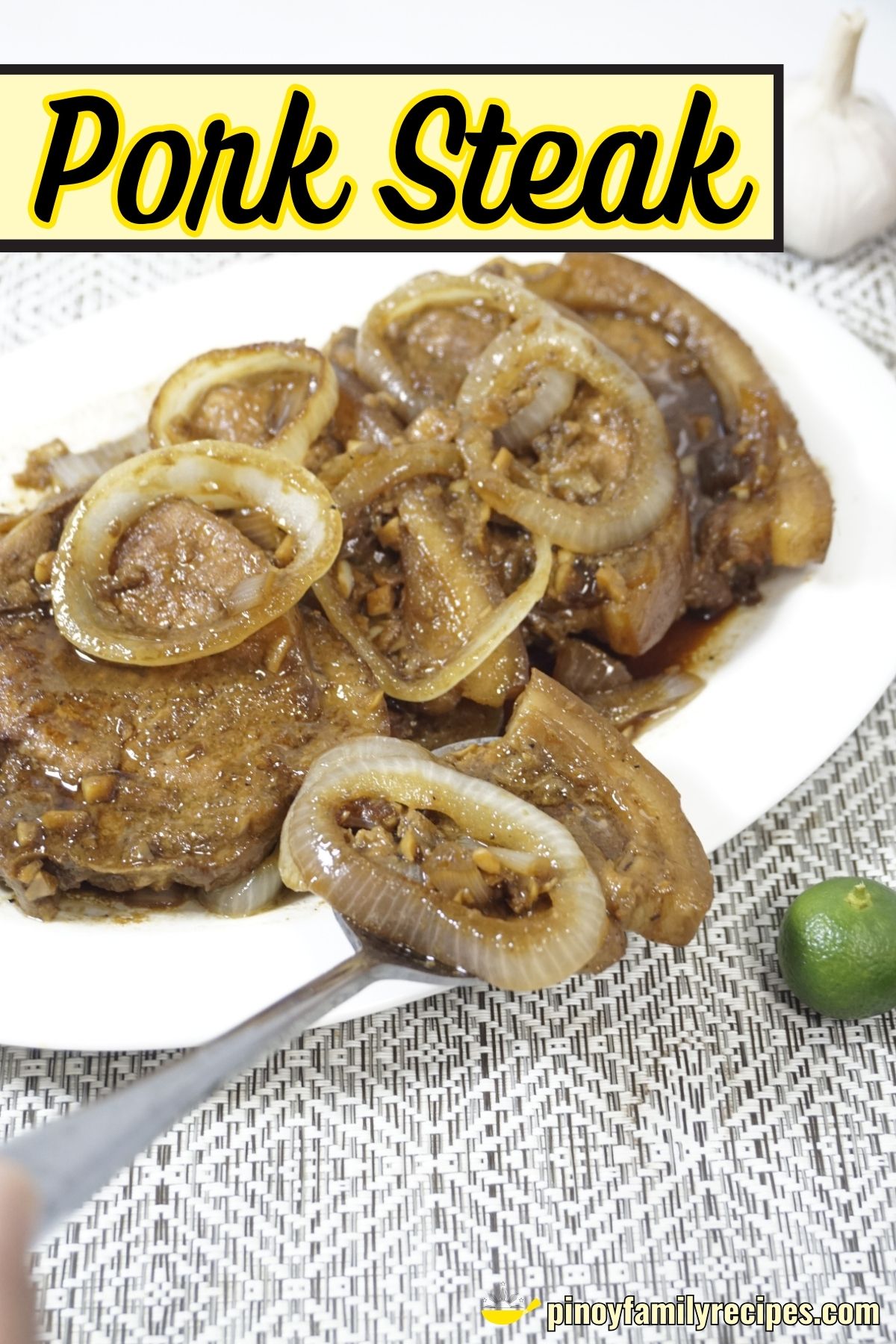 Pork Steak (Porkchop Bistek Recipe)