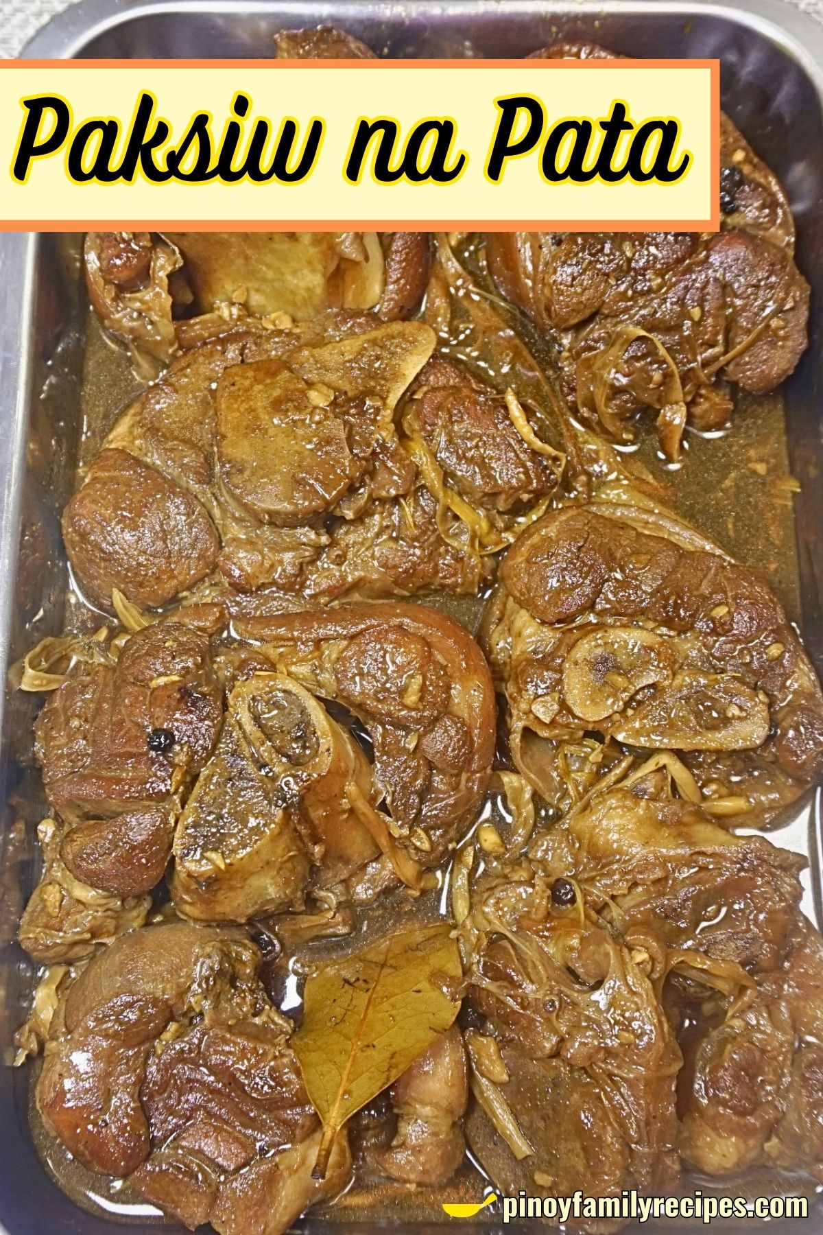 Paksiw na Pata