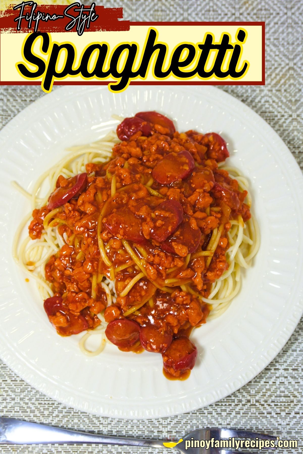 Filipino Spaghetti Recipe