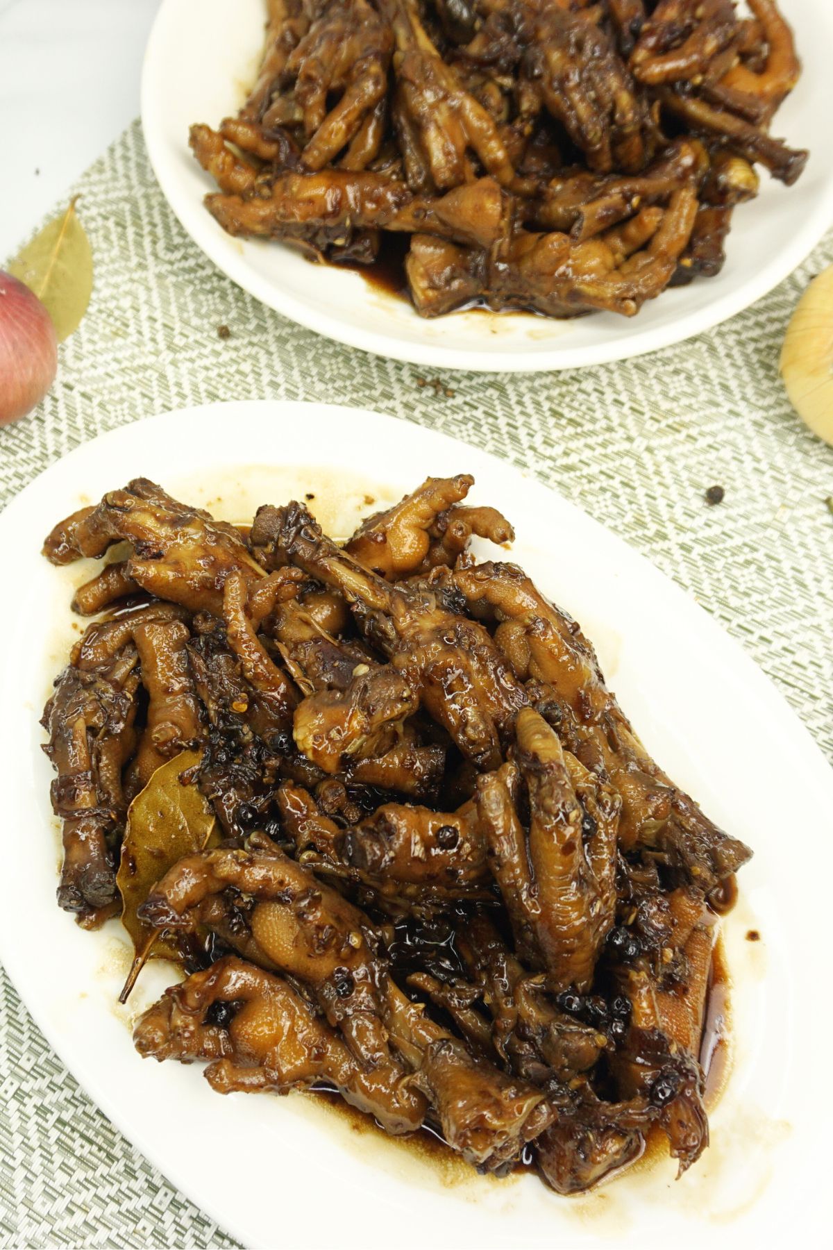 Chicken feet adobo