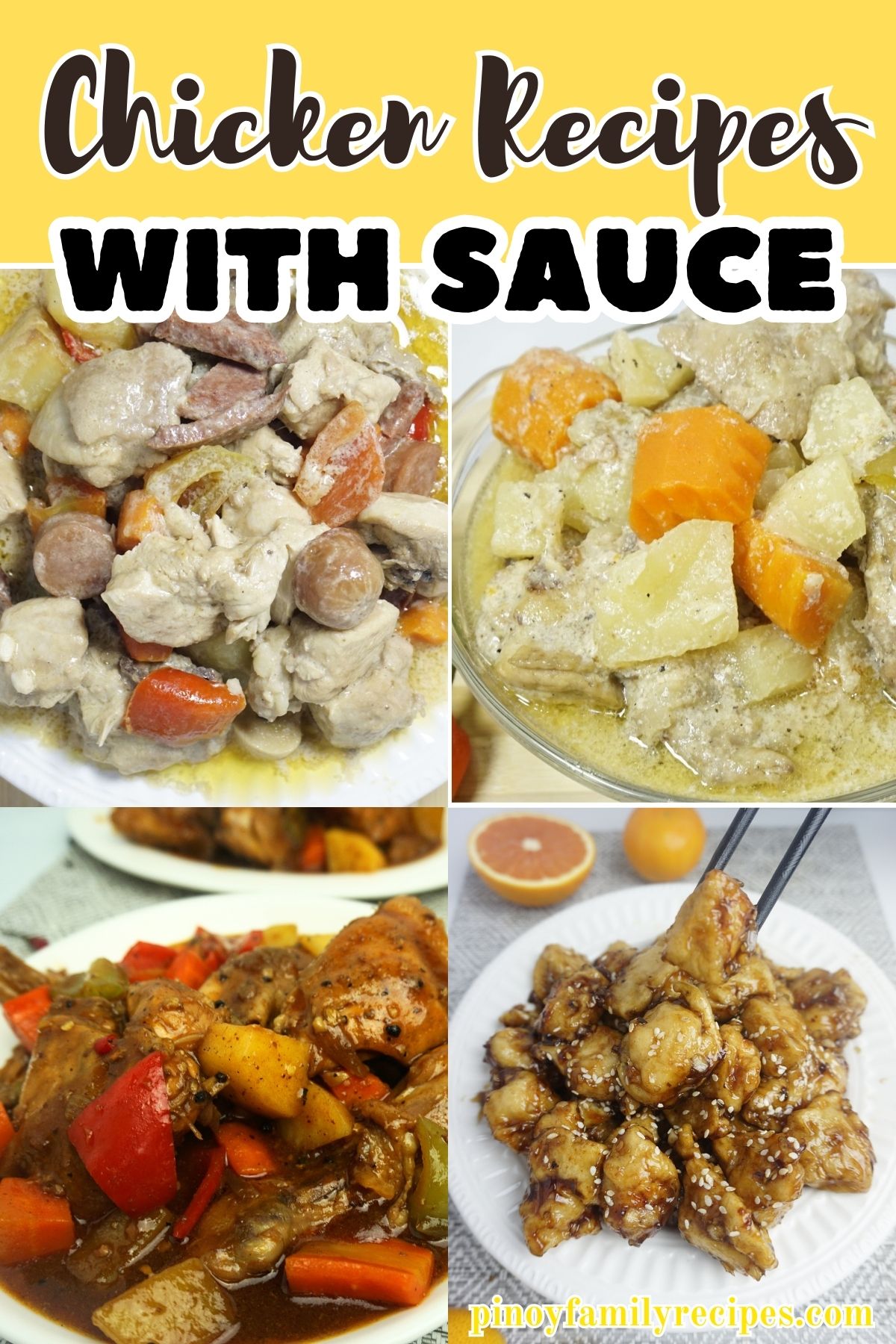 Easy Chicken Recipes with Sauce
