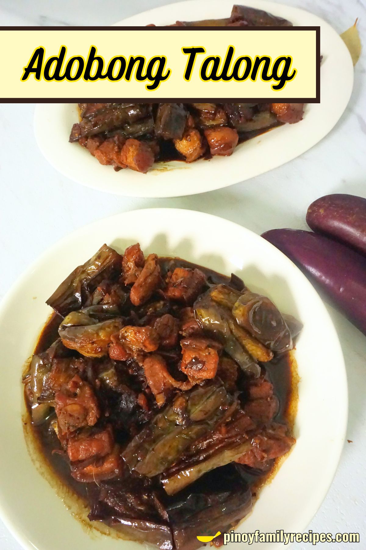Eggplant Adobo Style (Adobong Talong)