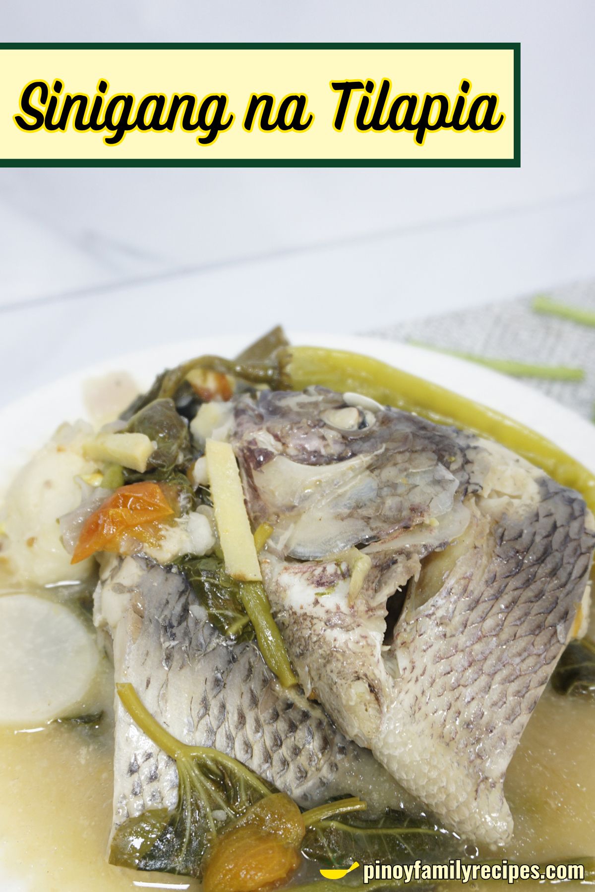 Sinigang na Tilapia Recipe