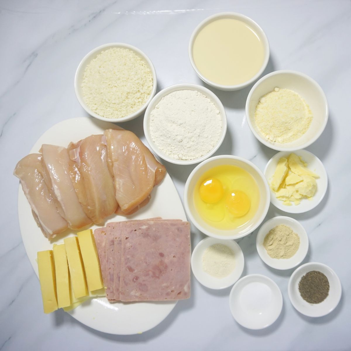 Chicken cordon bleu ingredients