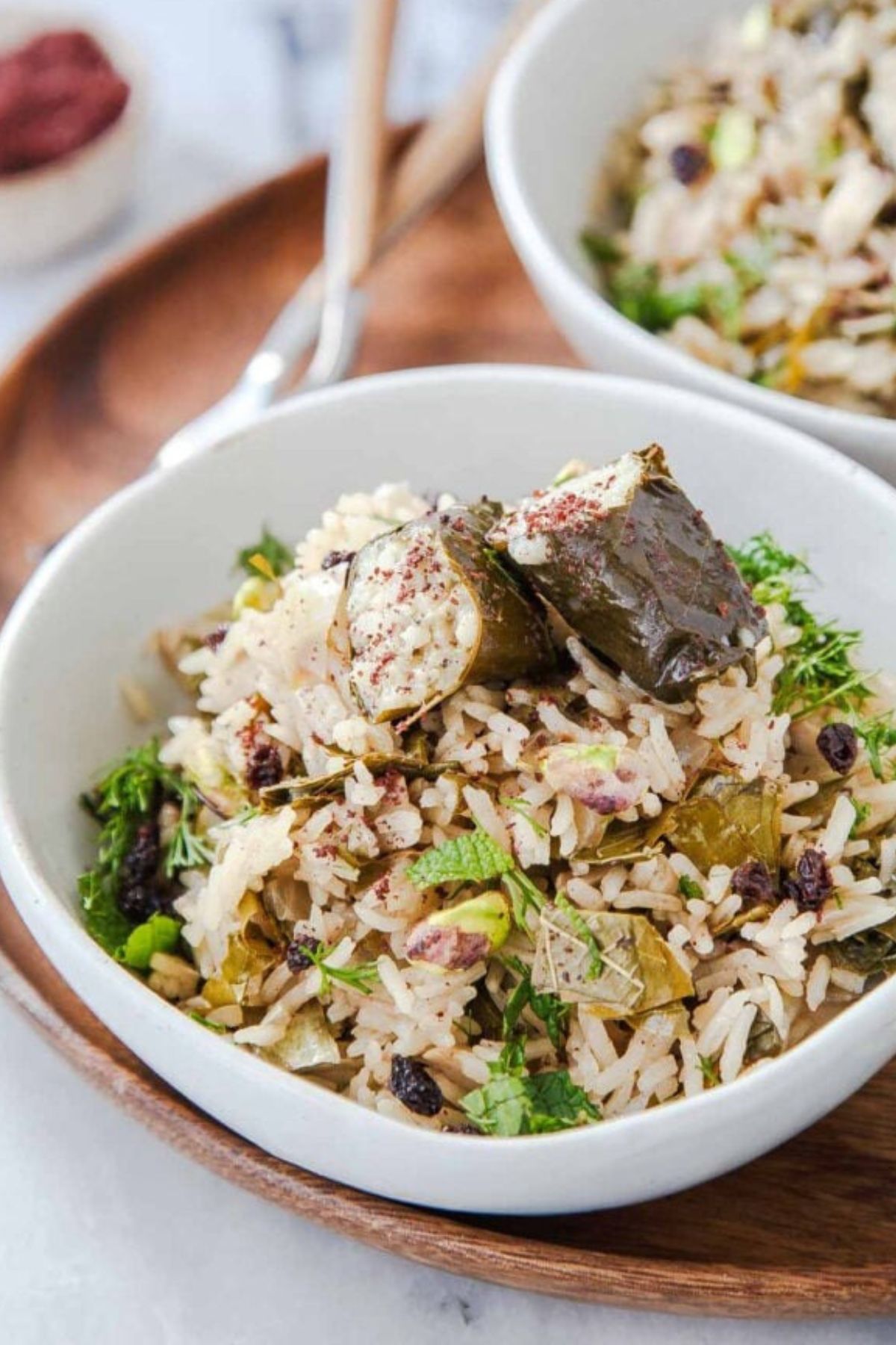 Dolma rice bowl