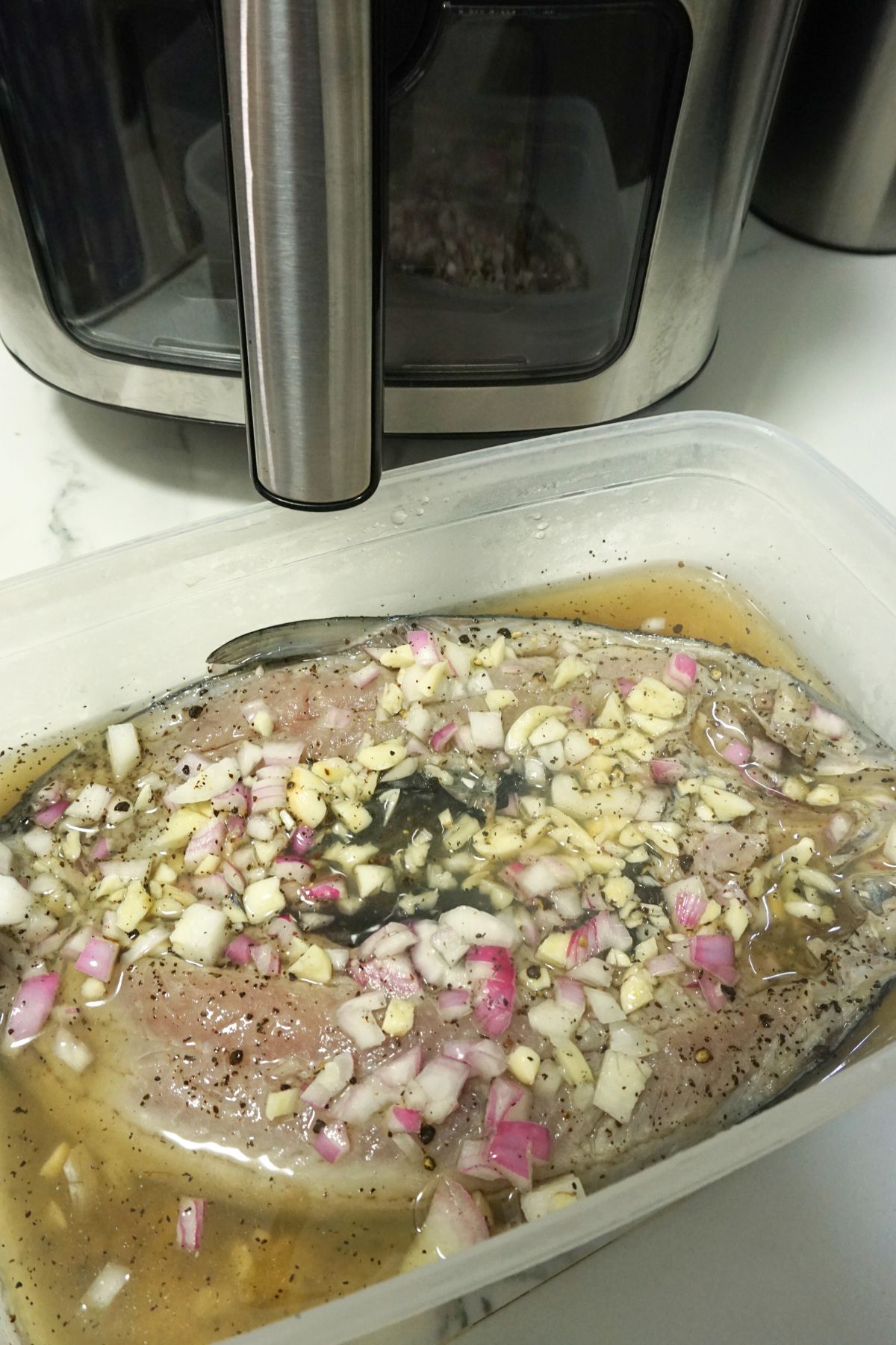 Marinated boneless daing na bangus
