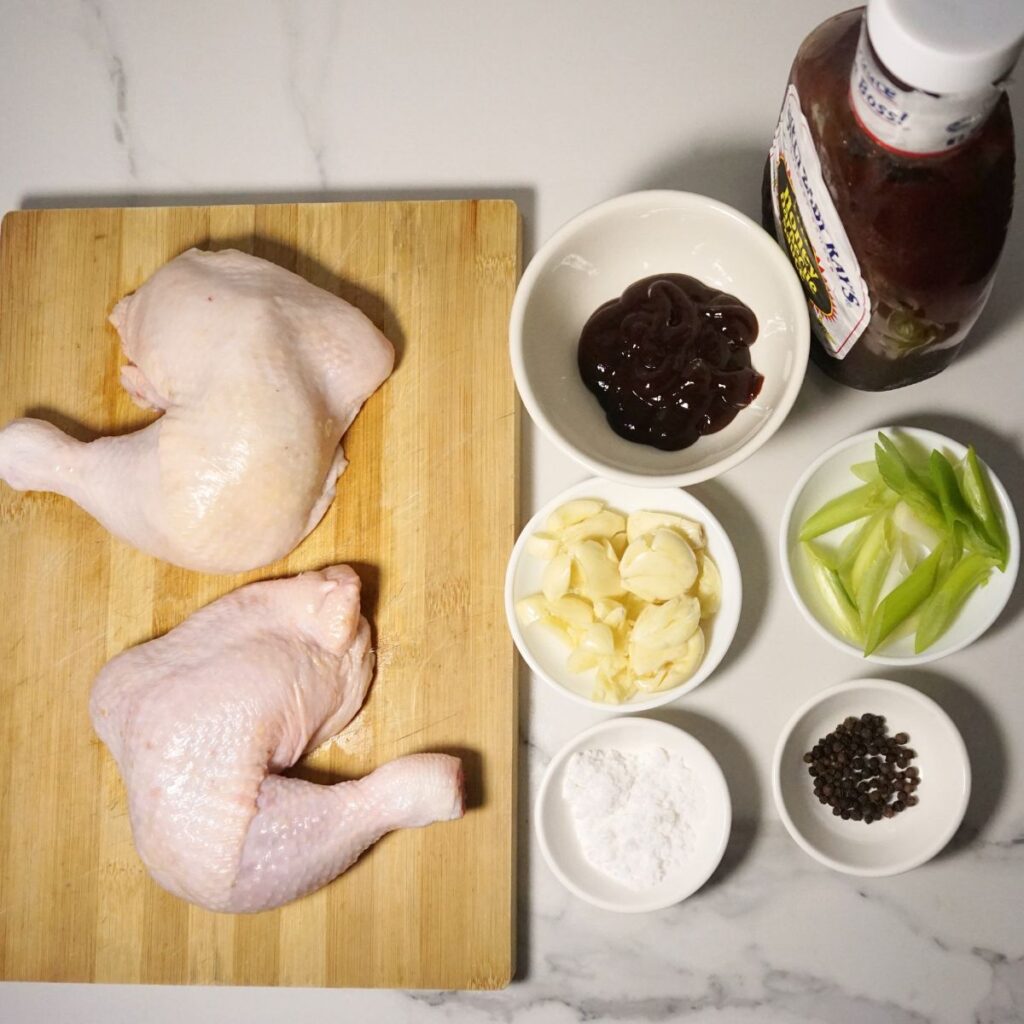 Chicken bbq ingredients