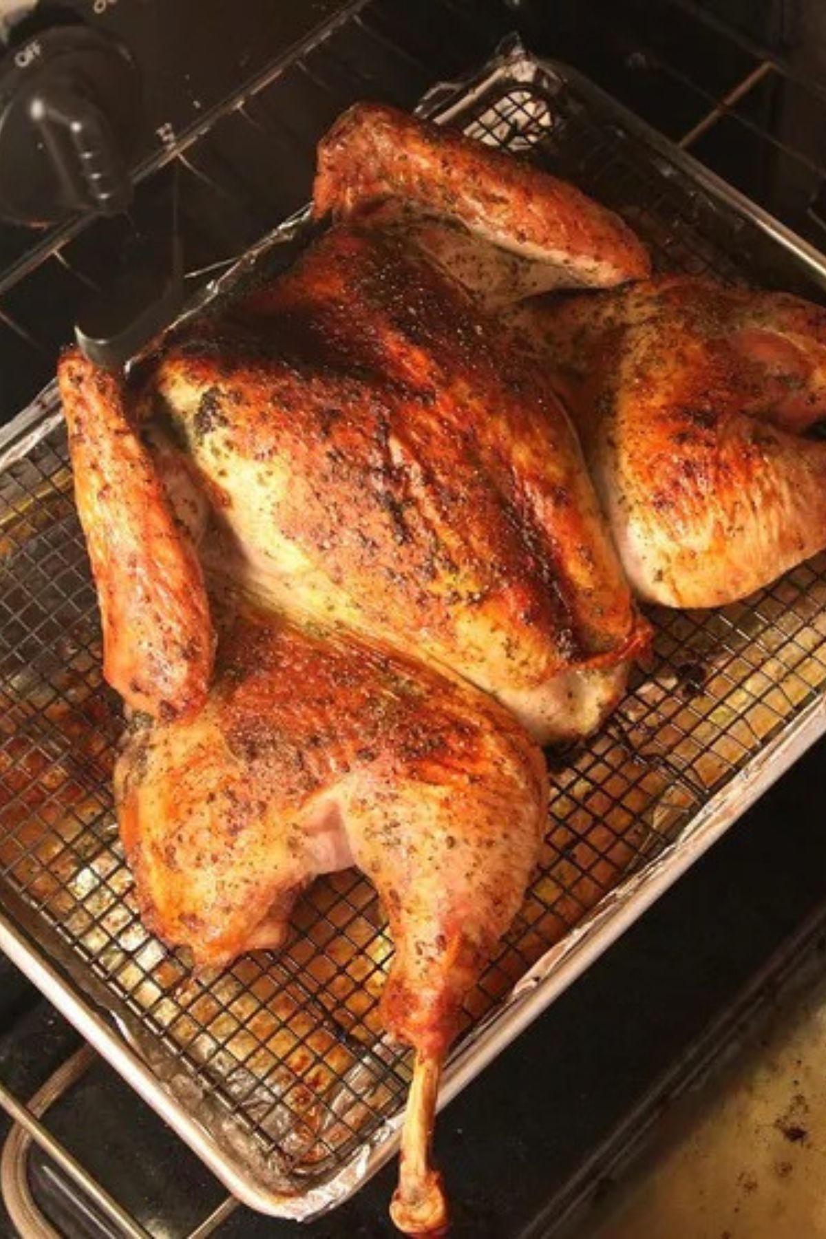 Crisp Skinned Spatchcocked Roast Turkey