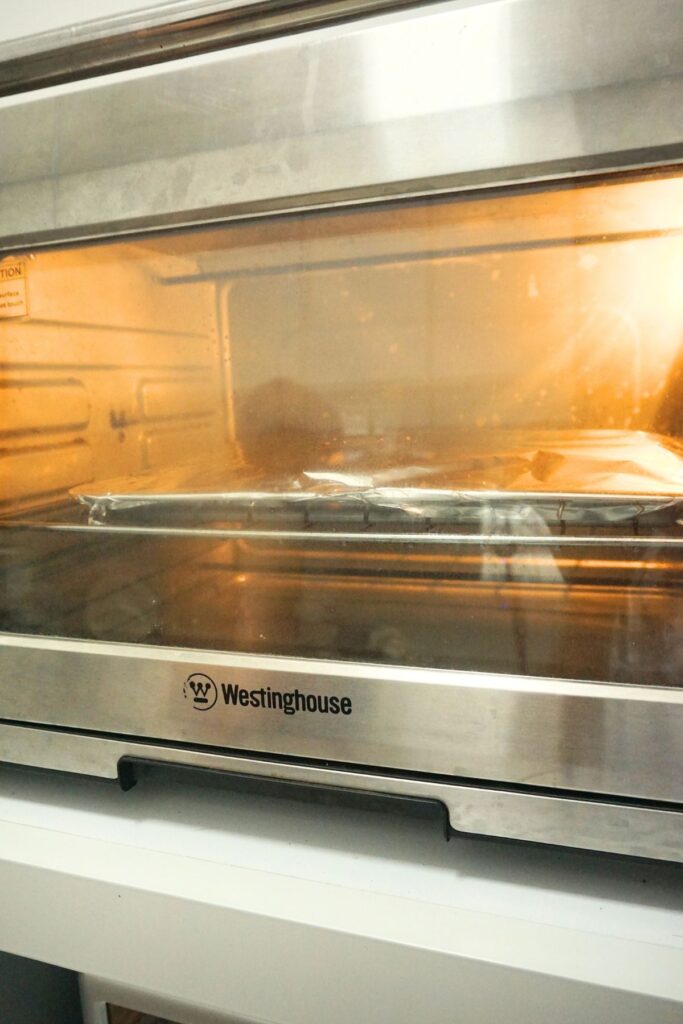 Bbq pork ribs in oven
