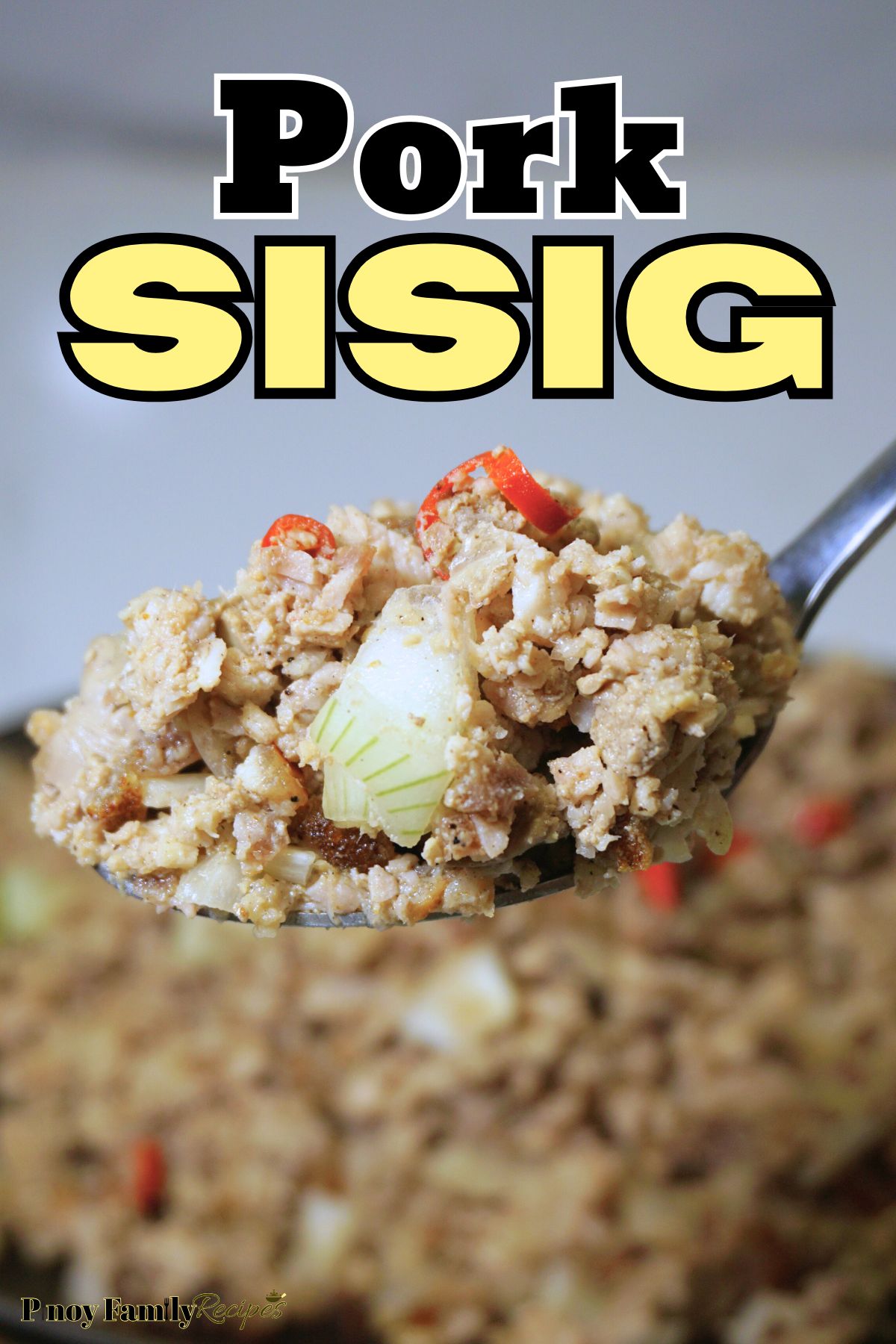 Pork Sisig Recipe